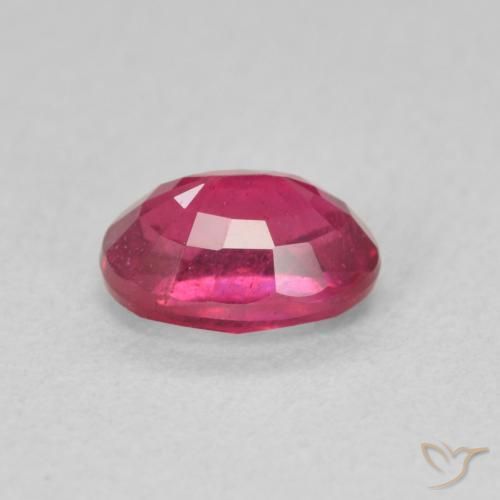 Rubino Rosso chiaro naturale da 1.27 ct, Ovale, VS