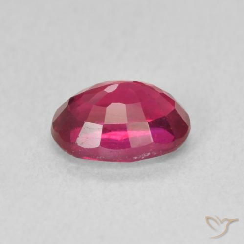 Rubino Rosso chiaro naturale da 1.23 ct, Ovale, VS