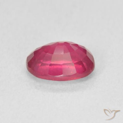 Rubino Rosso chiaro naturale da 1.23 ct, Ovale, VS
