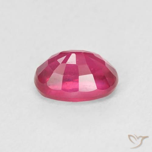 Rubino Rosso chiaro naturale da 1.36 ct, Ovale, VS