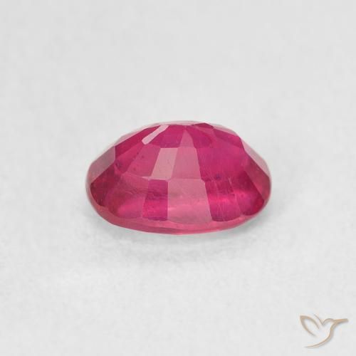 Rubino Rosso chiaro naturale da 1.20 ct, Ovale, VS