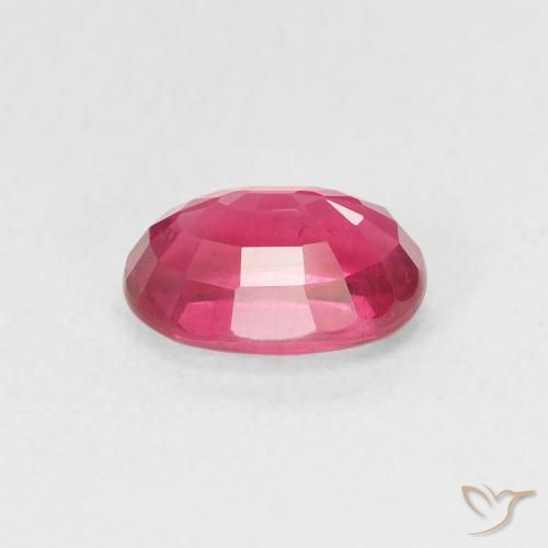 Rubino Rosso medio naturale da 1.27 ct, Ovale, VS
