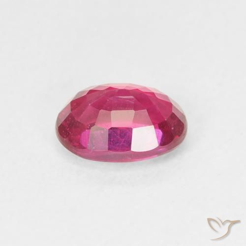 Rubino Rosso chiaro naturale da 1.23 ct, Ovale, VS