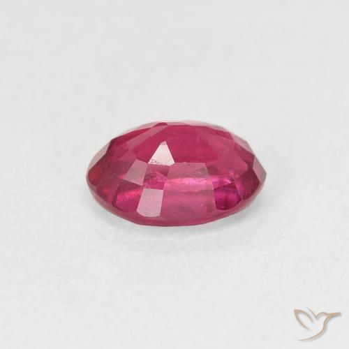 Rubino Rosso chiaro naturale da 1.14 ct, Ovale, VS
