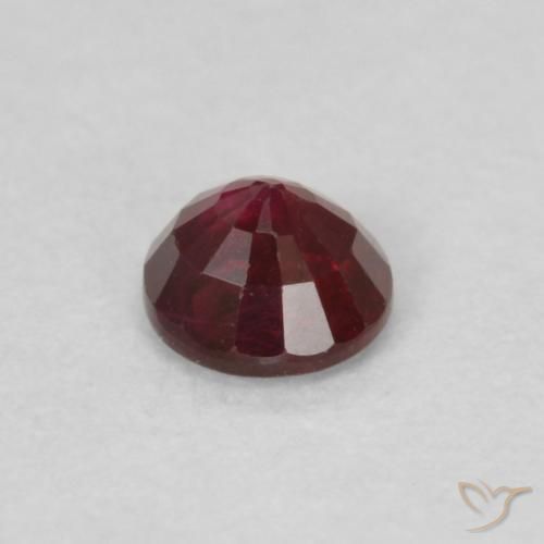 Rubino Vino rosso naturale da 0.30 ct, Rotondo, SI