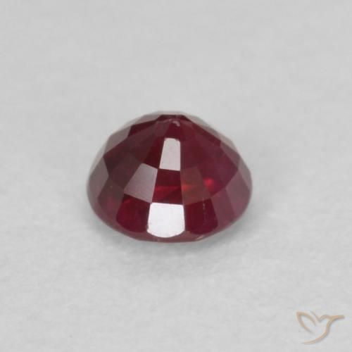 Rubino Vino rosso naturale da 0.33 ct, Rotondo, VS