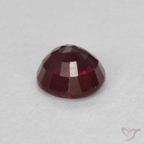 Rubino Rosso medio naturale da 0.33 ct, Rotondo, VS