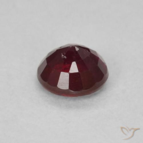 Rubino Vino rosso naturale da 0.30 ct, Rotondo, SI
