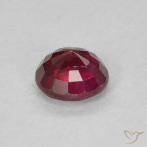 Rubino Rosso medio naturale da 0.31 ct, Rotondo, SI