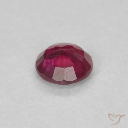 Rubino Vino rosso naturale da 0.17 ct, Rotondo, VS