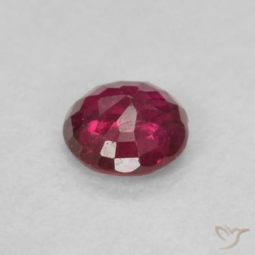 Rubino Rosso medio naturale da 0.21 ct, Rotondo, VS