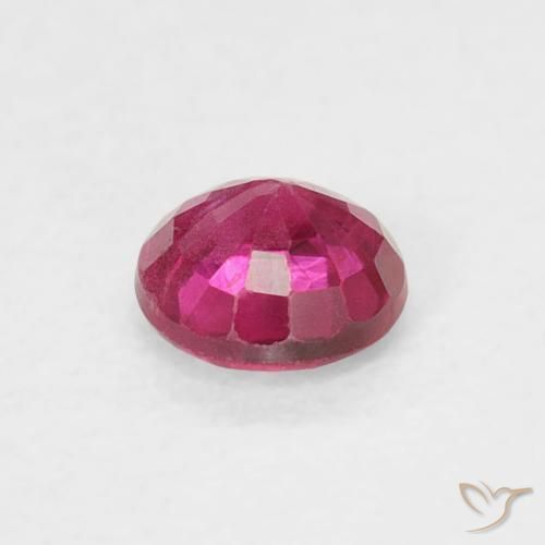 Rubino Rosso tendente al rosa naturale da 0.27 ct, Rotondo, SI-I1
