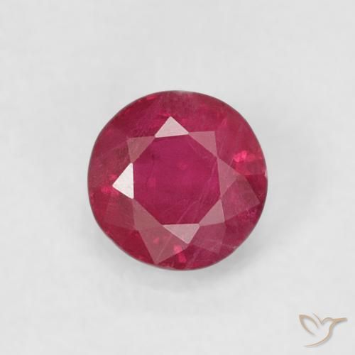 0.28ct Naturale marmellata rossa Rubino, Rotondo, SI-I1