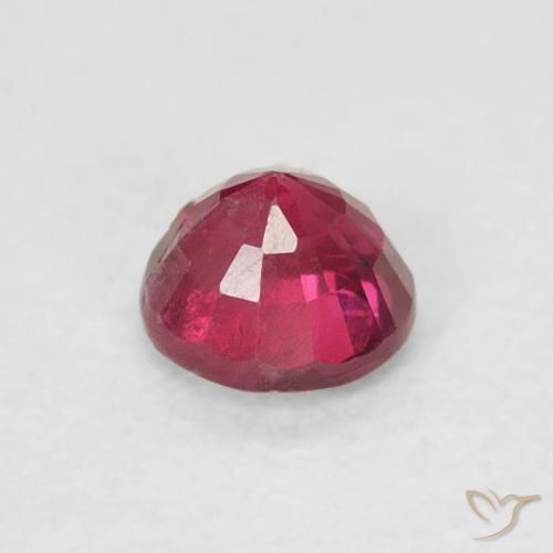 Rubino Rosso medio naturale da 0.31 ct, Rotondo, SI-I1