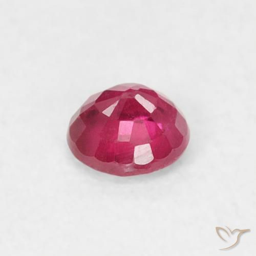 Rubino Rosso medio naturale da 0.20 ct, Rotondo, VS