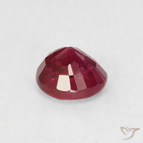 Rubino Cremisi Profondo naturale da 0.30 ct, Rotondo, SI-I1
