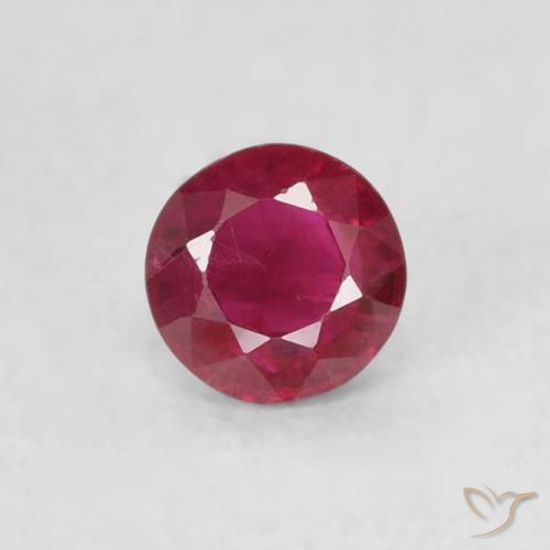 0.29ct Naturale marmellata rossa Rubino, Rotondo, SI-I1