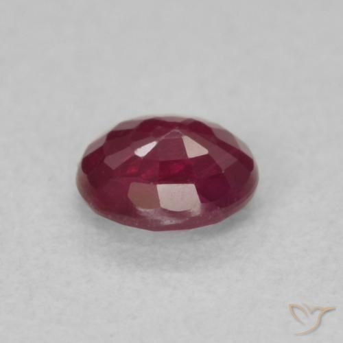 Rubino Vino rosso naturale da 0.30 ct, Rotondo, SI
