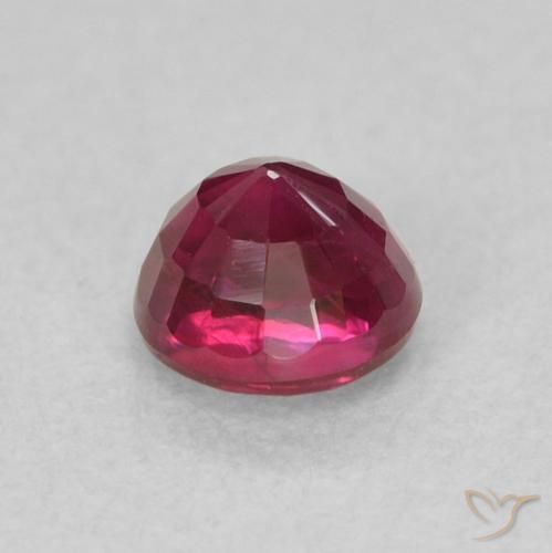 Rubino Rosso medio naturale da 0.40 ct, Rotondo, SI