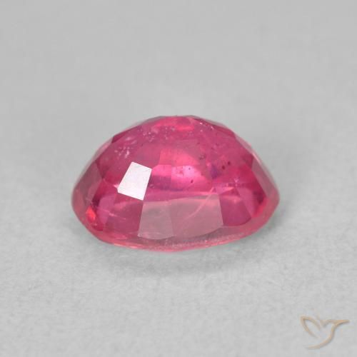 Rubino Rosa medio naturale da 2.00 ct, Ovale, VS
