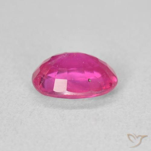 Rubino Rosa hot naturale da 1.50 ct, Ovale, VS