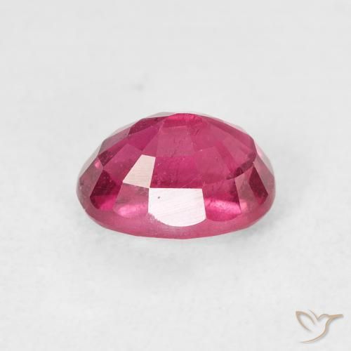 Rubino Rosa scuro naturale da 1.59 ct, Ovale, VS