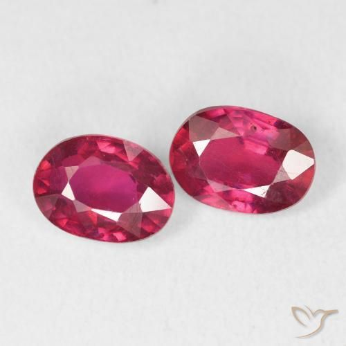 Gemme di Rubino Cremisi Profondo naturale da 2.05 ct, Ovale, VS