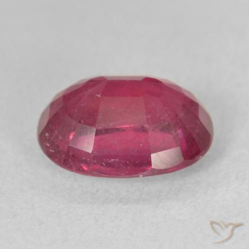 Rubino Rosso medio naturale da 3.51 ct, Ovale, VS-SI