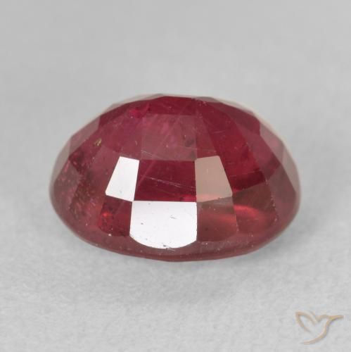 Rubino Cremisi Profondo naturale da 4.75 ct, Ovale, VS-SI