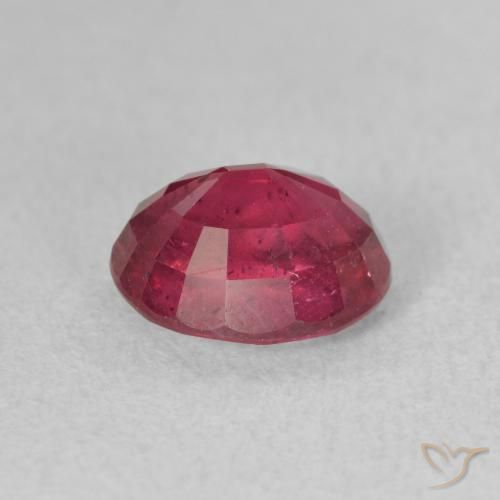 Rubino Sangue rosso naturale da 2.10 ct, Ovale, VS-SI