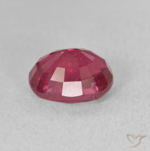 Rubino Rosa rossastra naturale da 2.28 ct, Ovale, VS-SI