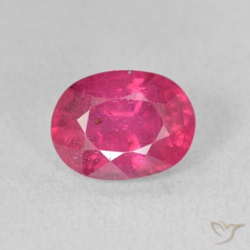 1.94ct Naturale Rosso tendente al rosa Rubino, Ovale, VS-SI