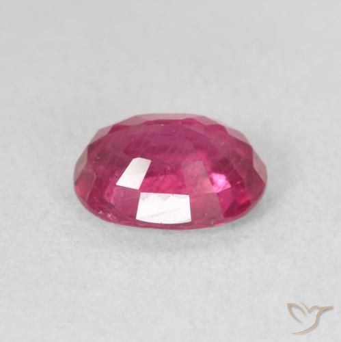 Rubino Rosso medio naturale da 1.87 ct, Ovale, VS-SI