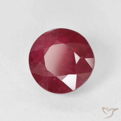 Rubino Cremisi Profondo naturale da 1.94 ct, Rotondo, VS-SI