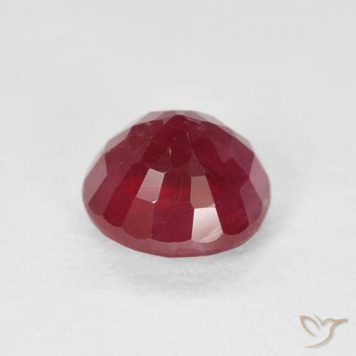 Rubino Cremisi Profondo naturale da 1.94 ct, Rotondo, VS-SI