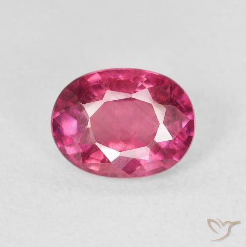 1.88ct Naturale Rosso tendente al rosa Rubino, Ovale, VS-SI