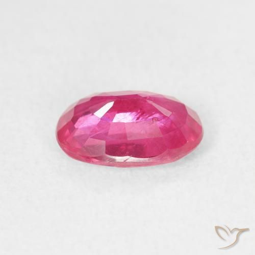 Rubino Rosa hot naturale da 1.47 ct, Ovale, VS-SI