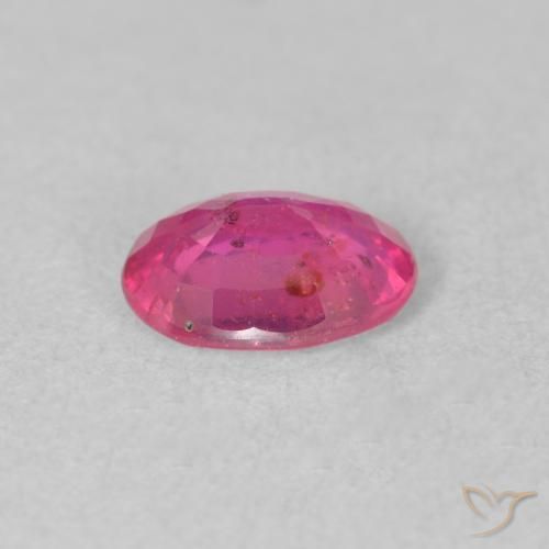 Rubino Rosa hot naturale da 1.45 ct, Ovale, VS-SI