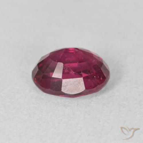 Rubino Rosso tendente al rosa naturale da 2.10 ct, Ovale, VS-SI