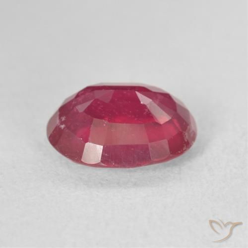 Rubino Cremisi Profondo naturale da 3.36 ct, Ovale, VS-SI