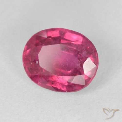 Rubino Rosso chiaro naturale da 3.59 ct, Ovale, VS-SI