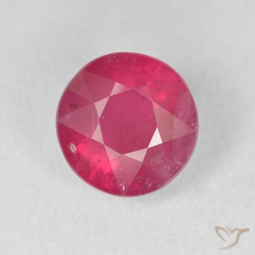 3.12ct Naturale Rosso tendente al rosa Rubino, Rotondo, VS-SI