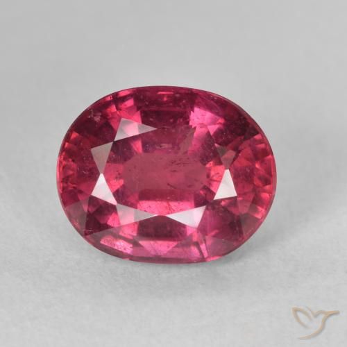 4.54ct Naturale Rosso medio Rubino, Ovale, VS-SI