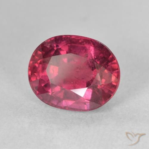 Rubino Rosso medio naturale da 4.54 ct, Ovale, VS-SI