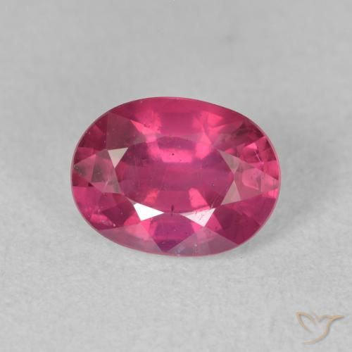 Rubino Rosso chiaro naturale da 1.96 ct, Ovale, VS-SI