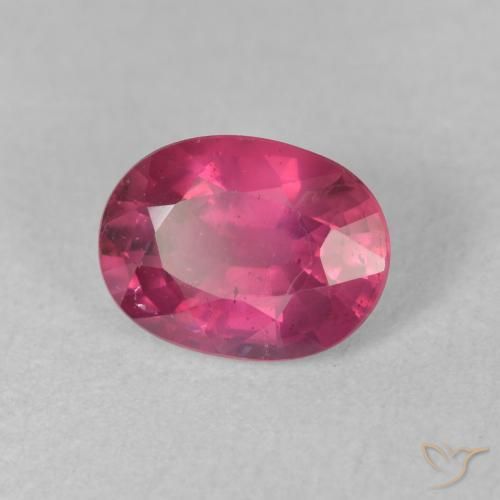 Rubino Rosso chiaro naturale da 1.96 ct, Ovale, VS-SI