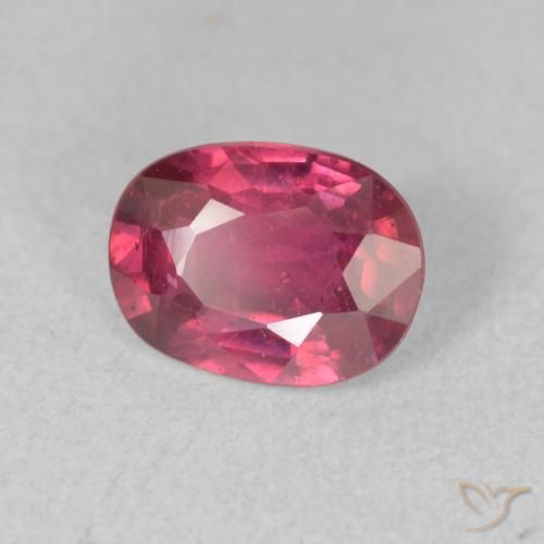 Rubino Rosso tendente al rosa naturale da 1.65 ct, Ovale, VS-SI