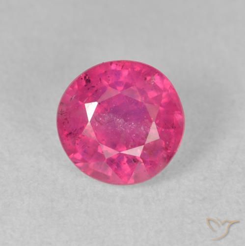1.93ct Naturale Rosso chiaro Rubino, Rotondo, VS-SI