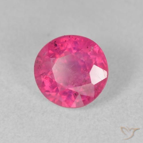 Rubino Rosso chiaro naturale da 1.93 ct, Rotondo, VS-SI
