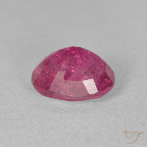 Rubino Magenta intenso naturale da 2.04 ct, Ovale, SI